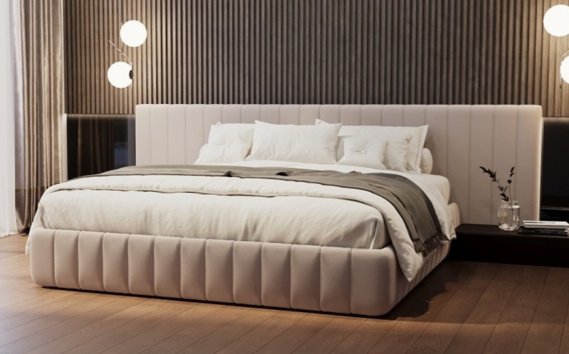 Кровати из ткани LINEA HOME Simple long