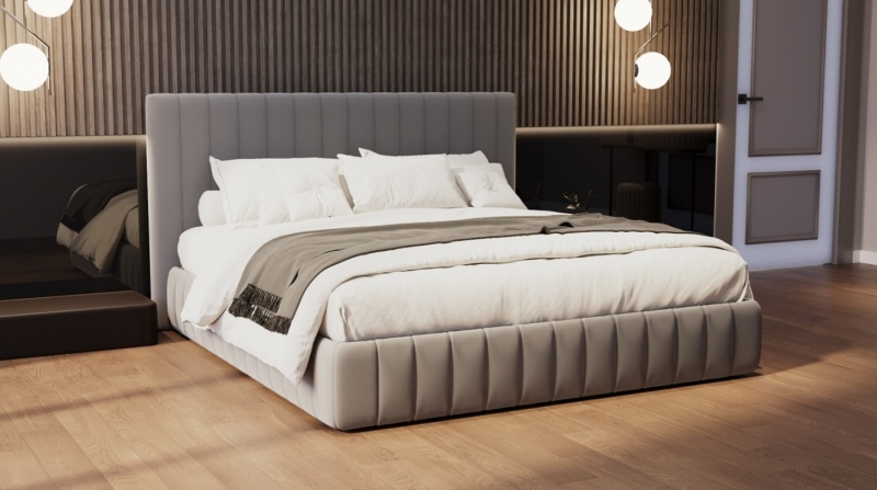 Кровати из ткани Simple