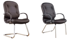 Кресла для посетителей Новый стиль (New style) Б. Apollo Steel Chrome