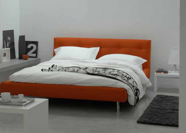 Кровати из ткани Futura Soft