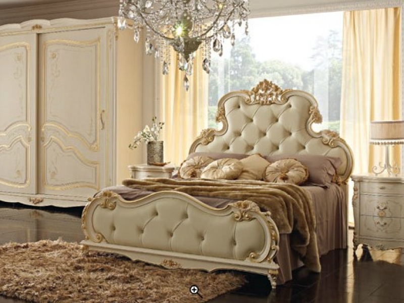 Кровати из ткани Versalles oro